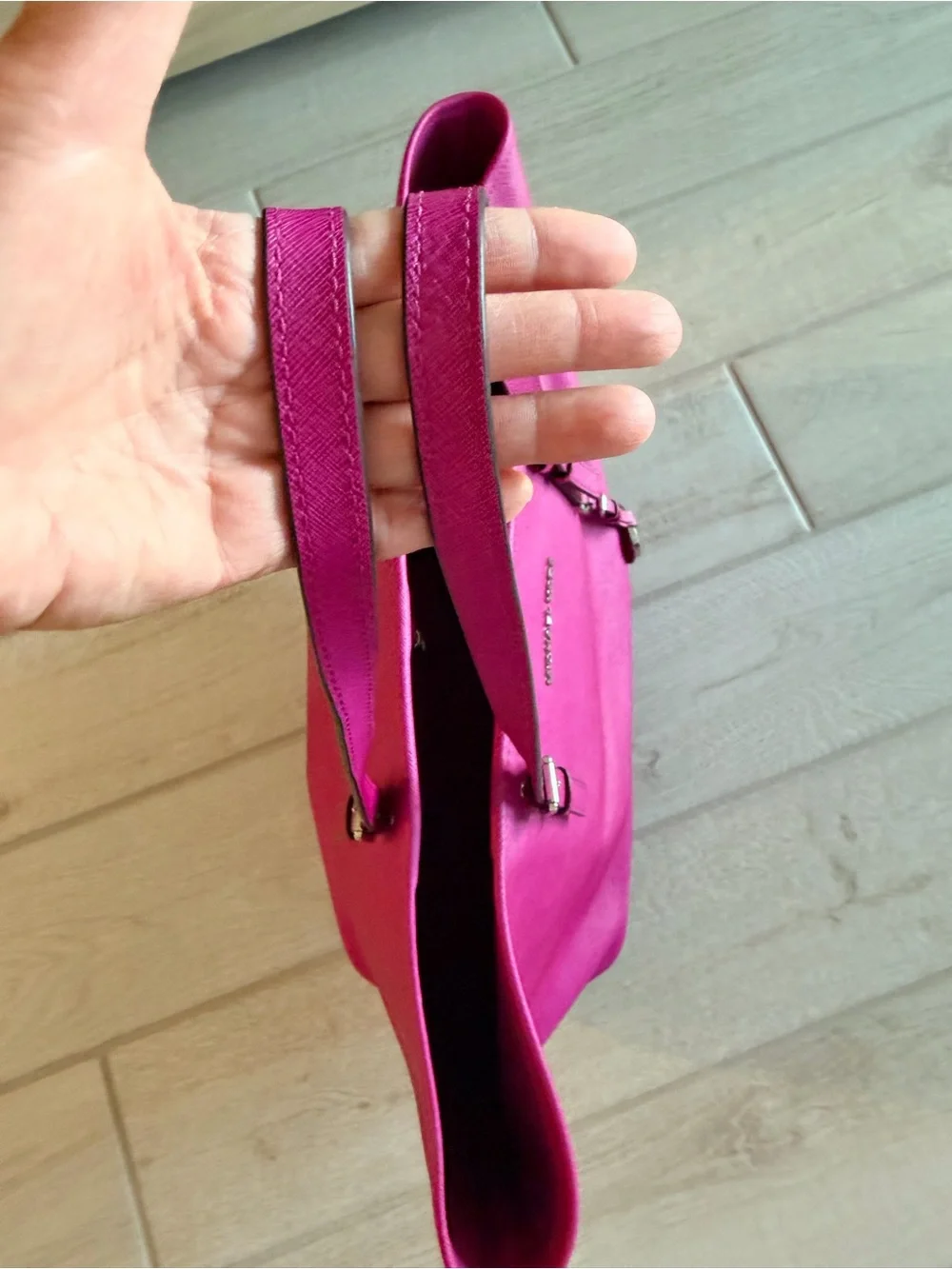 Michael Kors Bright Fuchsia Saffiano Tote